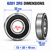 GHT 6201 2RS dimensions image