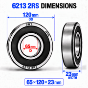 GHT 6213 2RS dimensions image